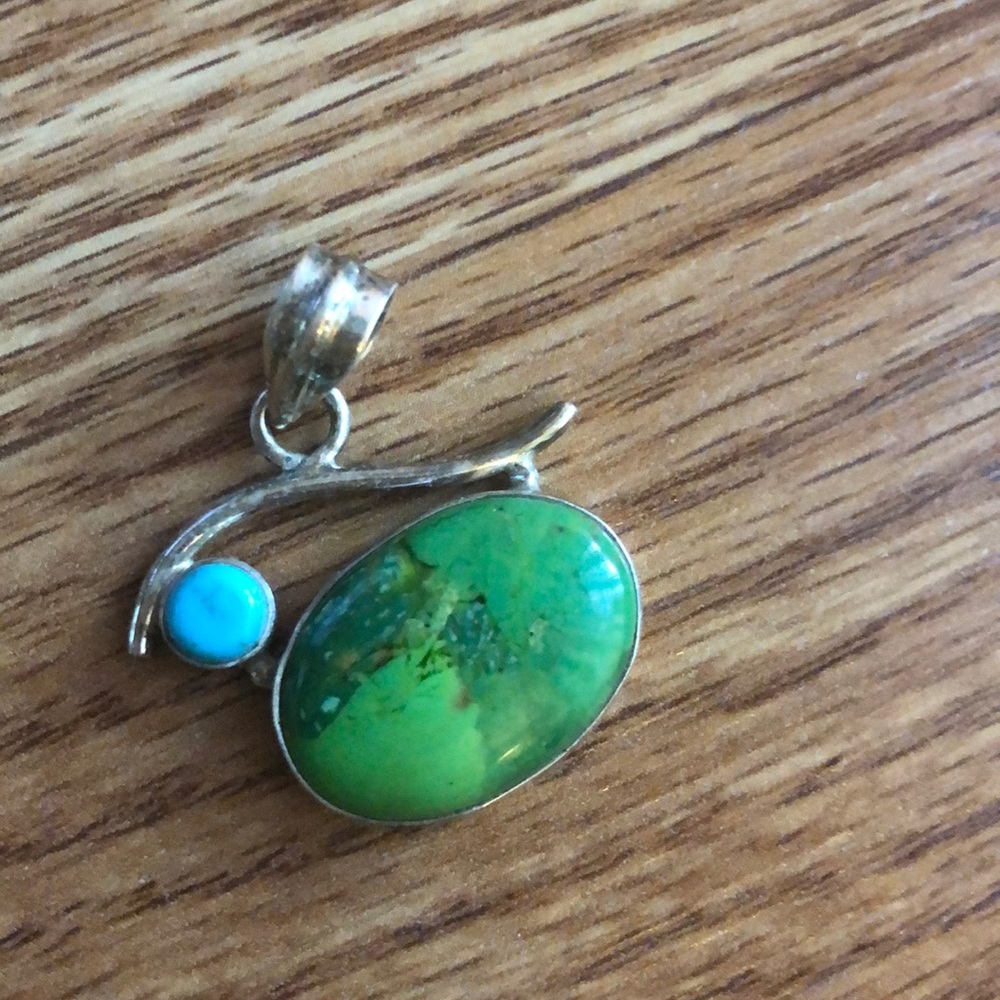 Mohave green & sleeping beauty turquoise